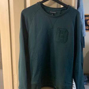 Banana republic terry long sleeve sweater